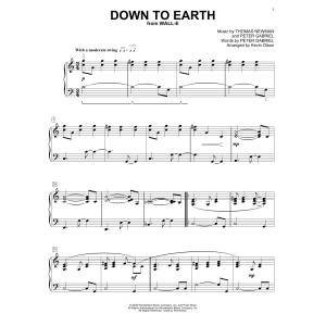 Down To Earth (from WALL-E) (arr. Kevin Olson)