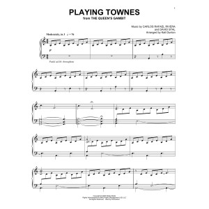 Playing Townes (from The Queen's Gambit)