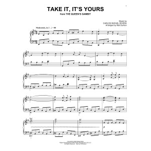 Take It, It's Yours (from The Queen's Gambit)