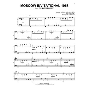 Moscow Invitational 1968 (from The Queen's Gambit)