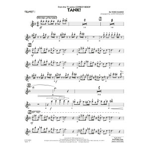 Tank! (from Cowboy Bebop) (arr. John Wasson) - Trumpet 1