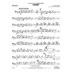 Tank! (from Cowboy Bebop) (arr. John Wasson) - Trombone 2