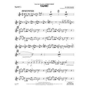 Tank! (from Cowboy Bebop) (arr. John Wasson) - Trumpet 4