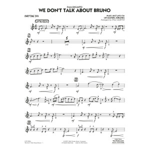 We Don't Talk About Bruno (from Encanto) (arr. Paul Murtha) - Baritone Sax