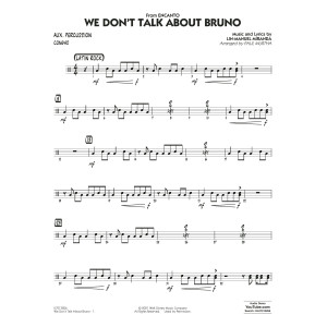 We Don't Talk About Bruno (from Encanto) (arr. Paul Murtha) - Aux Percussion