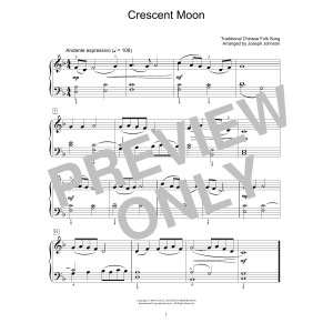 Crescent Moon (arr. Joseph Johnson)