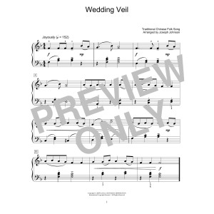 Wedding Veil (arr. Joseph Johnson)