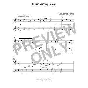 Mountaintop View (arr. Joseph Johnson)