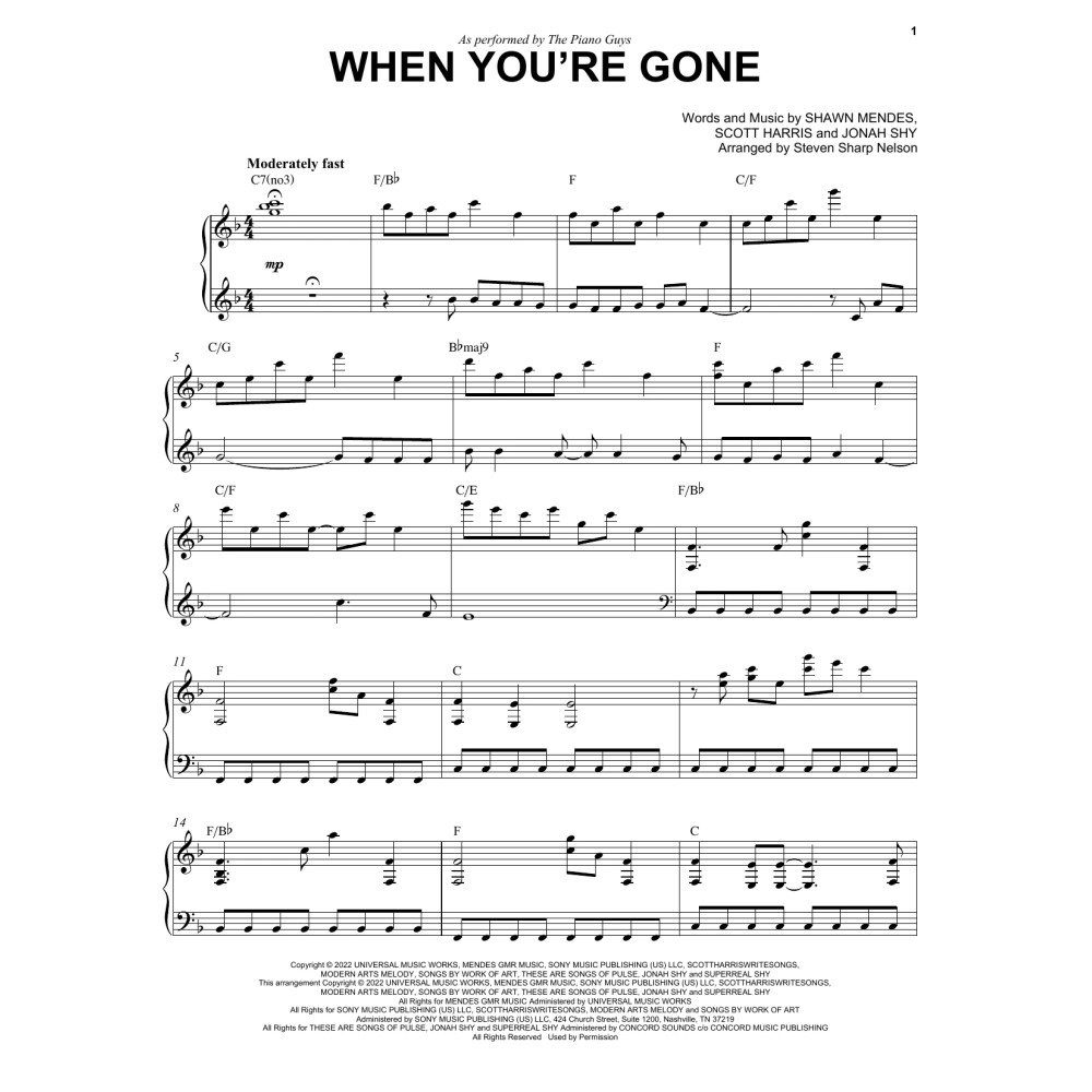 When You're Gone
