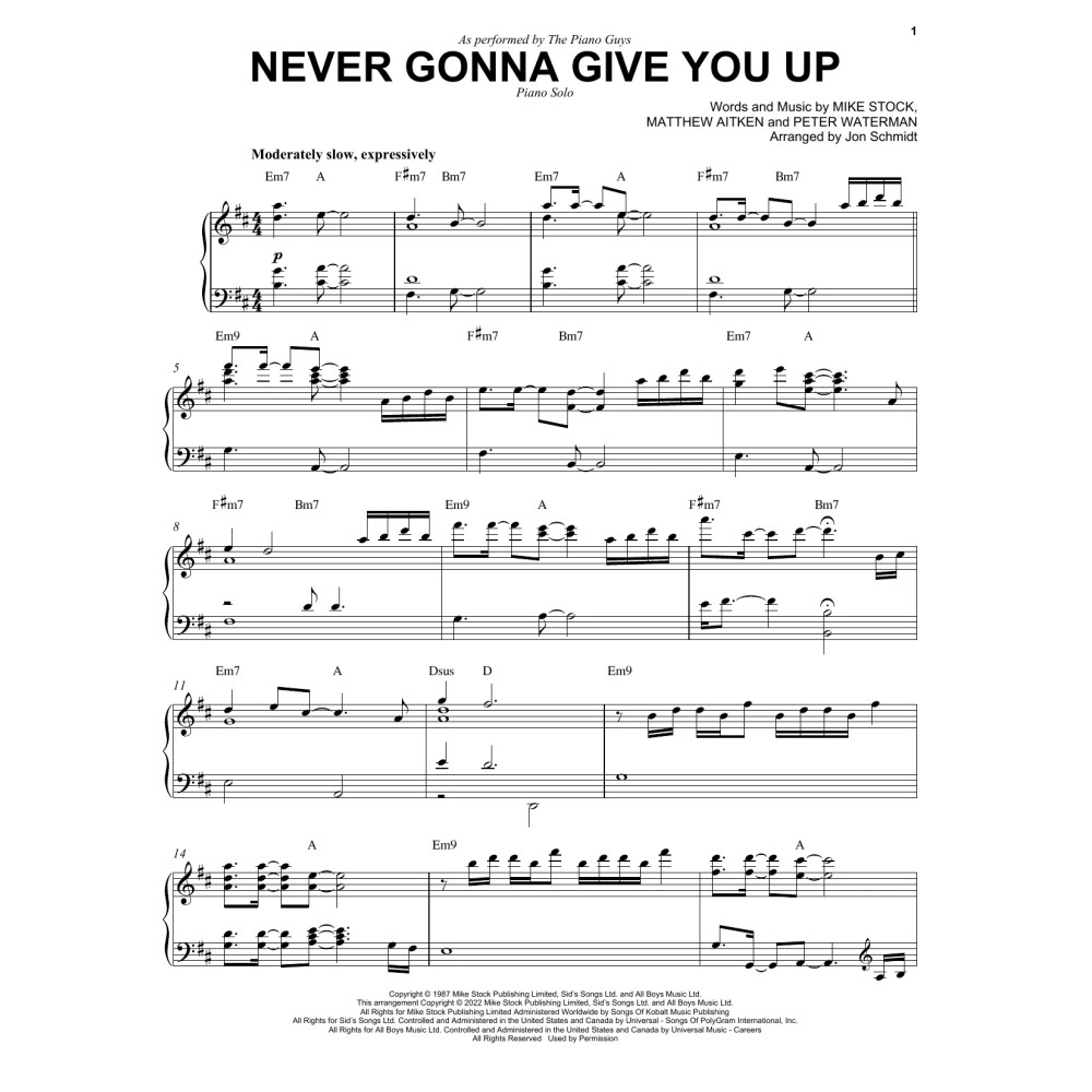 Never Gonna Give You Up