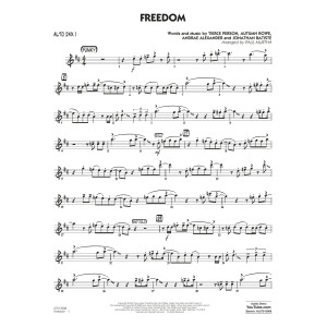 Freedom (arr. Paul Murtha) - Alto Sax 1