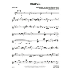 Freedom (arr. Paul Murtha) - Tenor Sax 1