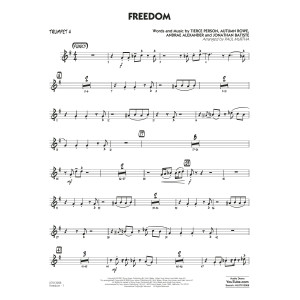 Freedom (arr. Paul Murtha) - Trumpet 4