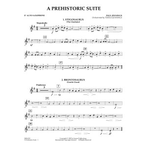 A Prehistoric Suite - Eb Alto Sax