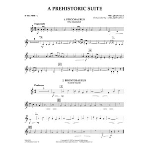 A Prehistoric Suite - Bb Trumpet 2