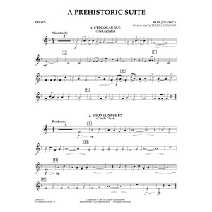 A Prehistoric Suite - F Horn