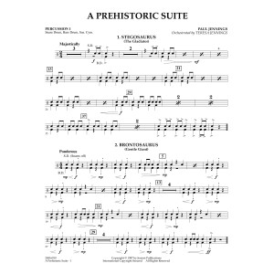 A Prehistoric Suite - Percussion 1