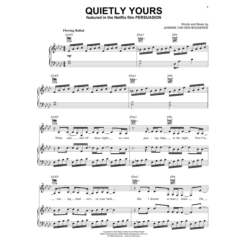 Quietly Yours (from Persuasion)