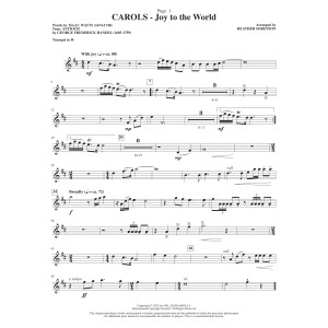 Carols (A Cantata for Congregation and Choir) (Orchestra) - Bb Trumpet
