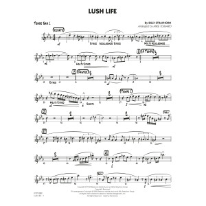 Lush Life (arr. Mike Tomaro) - Tenor Sax 1