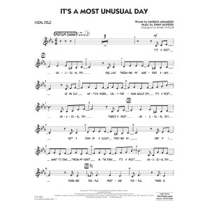 It's a Most Unusual Day (arr. Mark Taylor) - Vocal Solo