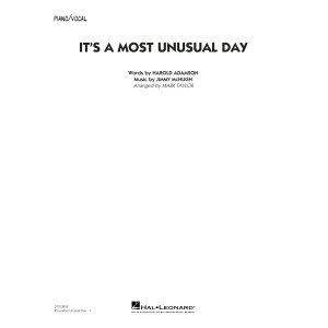 It's a Most Unusual Day (arr. Mark Taylor) - Piano/Vocal