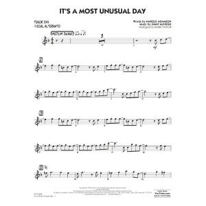 It's a Most Unusual Day (arr. Mark Taylor) - Tenor Sax Solo (Vocal Alt)