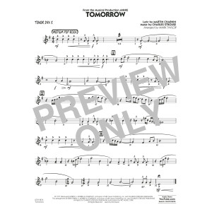 Tomorrow (from Annie) (arr. Mark Taylor) - Tenor Sax 2