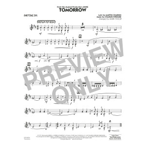 Tomorrow (from Annie) (arr. Mark Taylor) - Baritone Sax