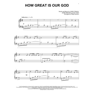 How Great Is Our God (arr. Phillip Keveren)