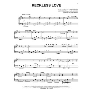 Reckless Love (arr. Phillip Keveren)