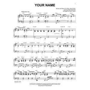 Your Name (arr. Mark Hayes)