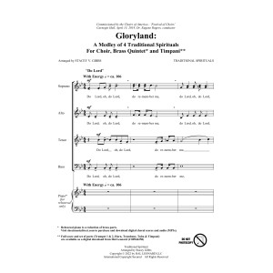 Gloryland: A Medley of Four Traditional Spirituals