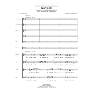 Gloryland: A Medley of Four Traditional Spirituals - Full Score