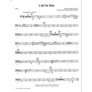 Call on Him - Double Bass