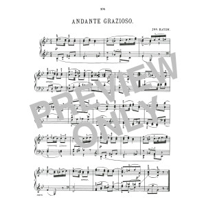 Andante Grazioso In B-Flat Major
