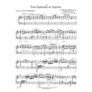 Fantasia In A Minor, Op. 16, No. 1