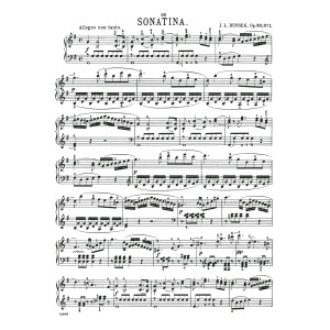Sonatina In G Major, Op. 20, No. 1
