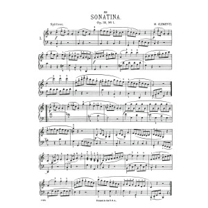 Sonatina In C Major, Op. 36, No. 1