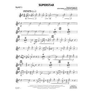 Superstar (arr. Mark Taylor) - Trumpet 3