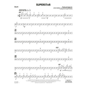 Superstar (arr. Mark Taylor) - Drums
