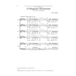 O Magnum Mysterium