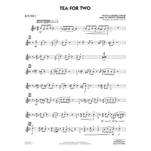 Tea for Two (arr. Mark Taylor) - Alto Sax 2