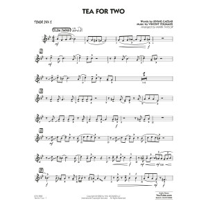 Tea for Two (arr. Mark Taylor) - Tenor Sax 2
