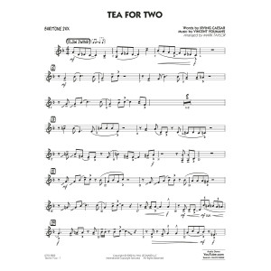 Tea for Two (arr. Mark Taylor) - Baritone Sax