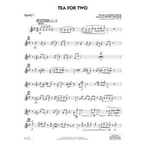 Tea for Two (arr. Mark Taylor) - Trumpet 1