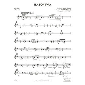 Tea for Two (arr. Mark Taylor) - Trumpet 2