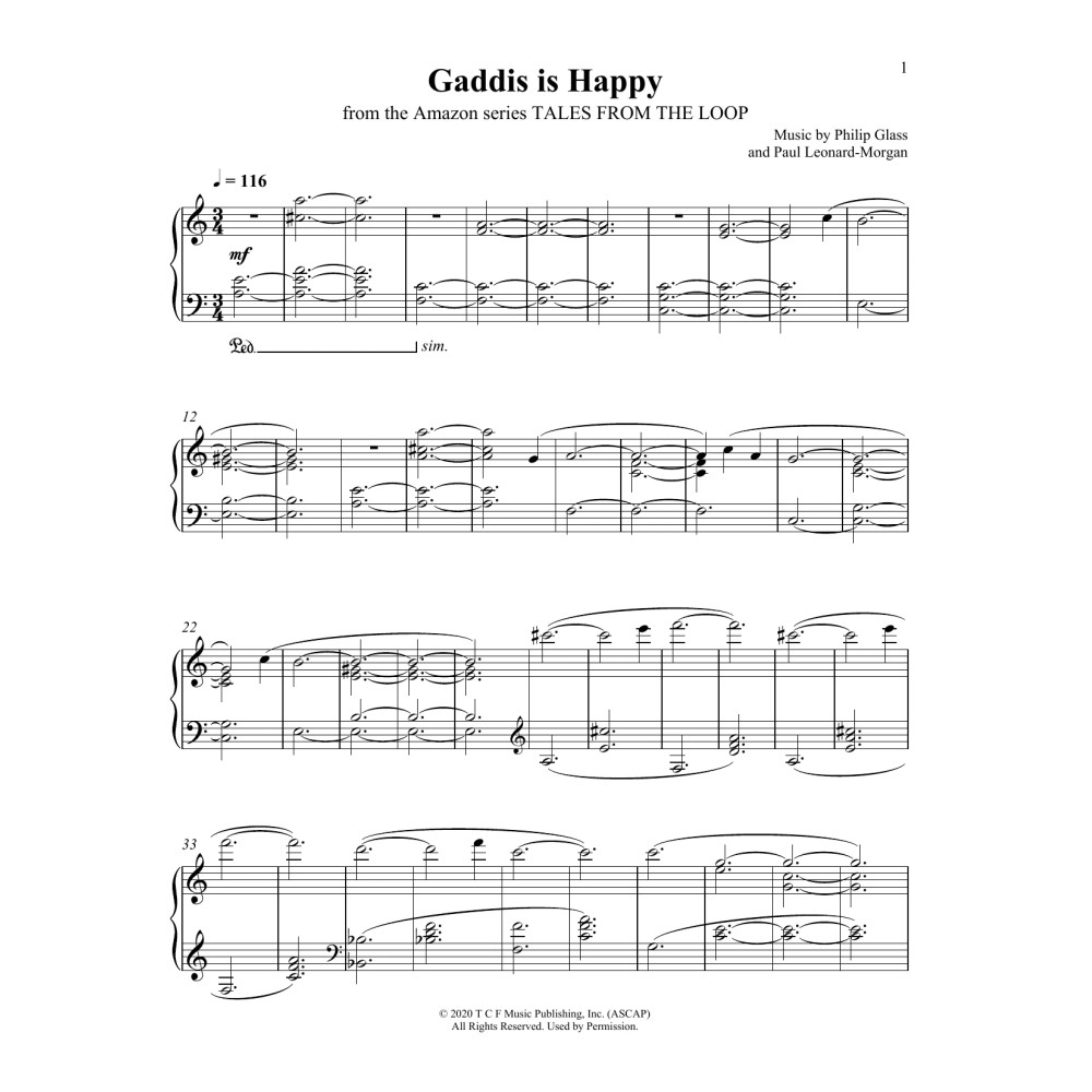 Gaddis Is Happy (from Tales From The Loop)