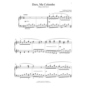 Sleep Little Dove (arr. Jennifer Linn)