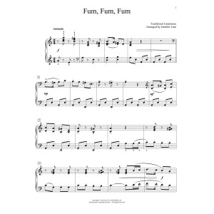 Fum, Fum, Fum (arr. Jennifer Linn)
